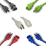 PC Power Cords 5-15P to C13