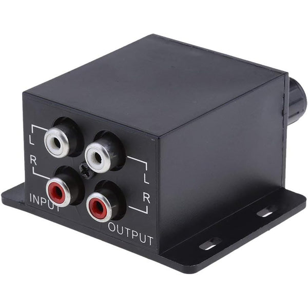 External RCA Bass Volume Level Controller for Amplifier Subwoofer