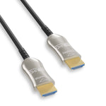 Hybrid Active Fiber Optical HDMI Cable 2.1 Plenum Rated (CMP) 8K@60Hz 18Gbps