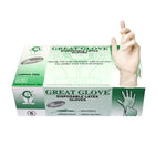 Great Glove Premium Latex Powder-Free Gloves 100/BX 10-BOXES/CASE 1000PCS PRE20000