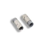 RG-59 F-Type Compression Connectors Waterproof 25-Pack