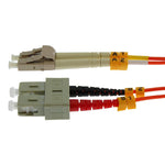 LC/UPC SC/UPC OM1 Multimode Duplex 62.5/125 Fiber Optic Patch Cable - EAGLEG.COM