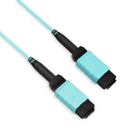 MTP® 50/125 OM4 Plenum Multimode 12 Fibers Trunk Optic Cable Type A 108014