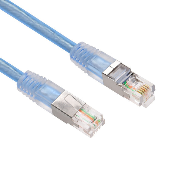5 Meter (16ft) White Flat RJ11 DSL Cable - 4 Pin, For Internet/Phone/ADSL