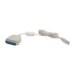 6Ft USB to Parallel Printer Cable (Cent.36-M) Bi-Directional - EAGLEG.COM