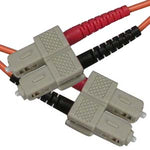 7M SC-SC Duplex Multimode 50/125 Fiber Optic Cable - EAGLEG.COM