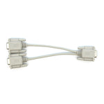 8 inch DB15HD-M to 2x DB15HD-F VGA Splitter Cable - EAGLEG.COM