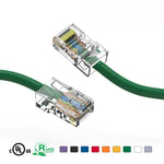 8Ft Cat5e Unshielded Ethernet Network Cable Non Booted - EAGLEG.COM