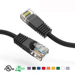 1Ft Cat5e Unshielded Ethernet Network Patch Cable Booted - EAGLEG.COM