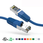 1Ft Cat5e Cable Shielded (FTP) Ethernet Network Cable Booted - EAGLEG.COM