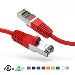 5Ft Cat5e Cable Shielded (FTP) Ethernet Network Cable Booted - EAGLEG.COM