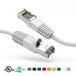 100Ft Cat5e Cable Shielded (FTP) Ethernet Network Cable Booted - EAGLEG.COM
