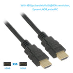 10Ft HDMI 2.1 Cable w/Ethernet 8K/60HZ 28AWG
