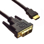 3Ft HDMI to DVI-D Cable Single Link M/M Gold Plated - EAGLEG.COM