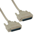 IEEE-1284 DB25 Male To DB25 Male Parallel Printer Cable - EAGLEG.COM