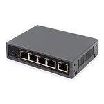 5-Port Gigabit PoE Switch 4 PoE + 1 Uplink Port - EAGLEG.COM