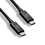 1-Meter USB 4.0 Gen3 Type C 8K 40Gbps/240W Male-Male Cable Black USBC4-1M