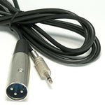 XLR Male to 3.5mmm Mono Male Cable - EAGLEG.COM