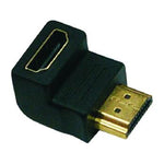 Right Angle HDMI Adapter M/F Gold Plated - EAGLEG.COM