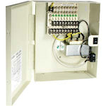 9 Port AC24V 4Amps Power Supply Box w/ Resetable Fuses, OA-P24AC9P-4 - EAGLEG.COM