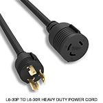 L6-30P-L6-30R Power Cords