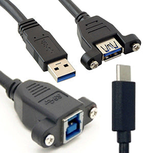 USB Panel Mount Cables