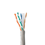 1000Ft CAT6 550MHz UTP Solid (CMR) Bulk Cable Gray Pull Box