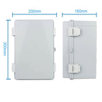 IP67 Outdoor Waterproof ABS Plastic Junction Box w/Mounting Plate 102512