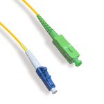 LC/UPC-SC/APC OS2 Simplex Single-Mode 9/125 Fiber Optic Cable 105445