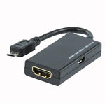 Micro USB Male to HDMI Female MHL Adapter