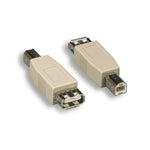 USB 2.0 Type AF to BM Adapter Beige