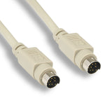Mini DIN 8-Pin Male to Mini 8-Pin Male Serial Cable