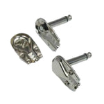 1/4-Inch Mono Right-Angle Guitar Metal Plug