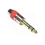 1/4-inch Stereo Metal Plug Gold Plated