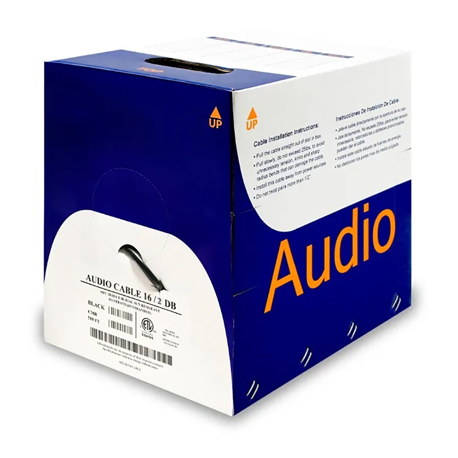 500Ft 16AWG/2C Stranded Riser (CMR) Direct Burial Audio Cable– EAGLEG.COM