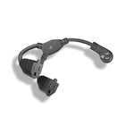 14 Inches 16AWG Ultra Low Profile Angle NEMA 5-15P to 2 NEMA 5-15R Power Cord Splitter