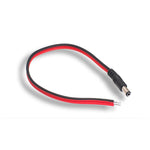 1Ft 5.5*2.1mm DC Power Plug w/Open End, Polarized