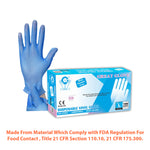 Great Glove Blue Vinyl Powder-Free Gloves 100/BX 10-BOXES /CASE 1000PCS BNM70005