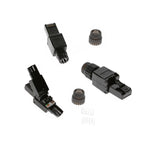Cat6 Unshielded Toolless RJ45 Field Terminal Plug