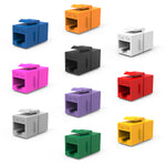 Cat5E Inline Coupler w/Keystone Latch