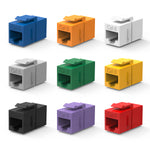 Cat6 Inline Coupler w/Keystone Latch
