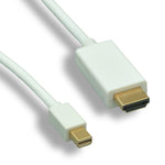 3Ft Mini DisplayPort Male to HDMI Cable Male 32AWG