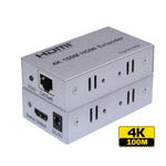 100M HDMI Extender Over Single Cat5e/6 4K@30Hz Up to 330Ft - HDMI-205