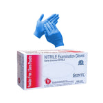 SKINTX Nitrile Exam Powder-Free Gloves - Medical Nitrile Gloves Blue