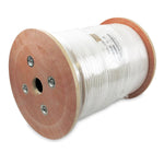 1000Ft RG11 CCS Dual Shield Plenum CMP Broadband Coaxial Cable White