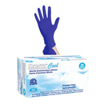 SKINTX Cool Blue Nitrile Exam Powder-Free Gloves
