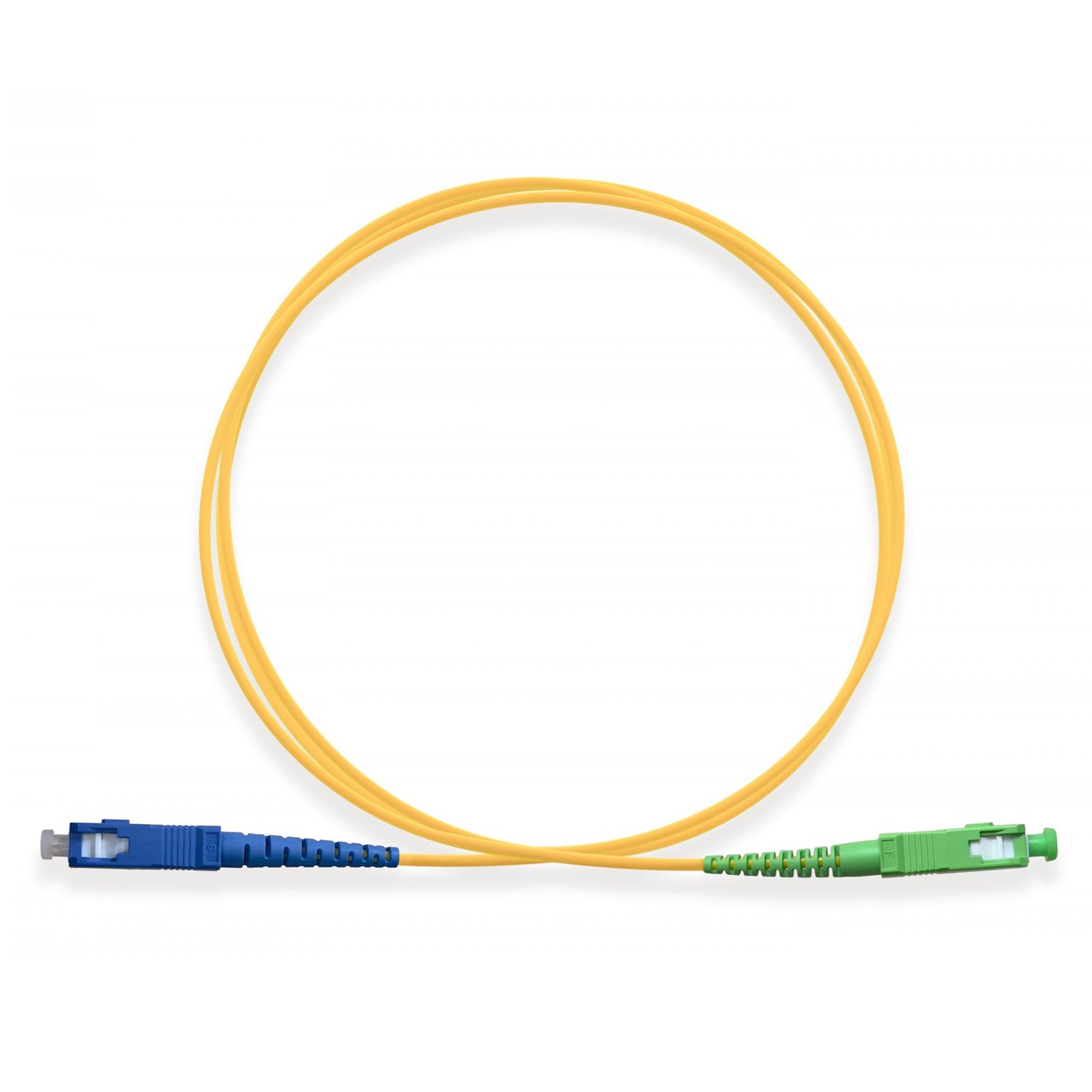 SC/UPC to SC/APC Simplex Single-Mode 9/125 Fiber Optic Cable– EAGLEG.COM