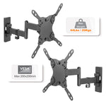 13"~42" Economy Full-Motion TV Wall Mount w/10.7" Arm LDA21-222