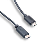 USB 2.0 Type C Male to Micro B Male Cable