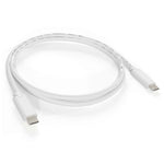 USB3.2 Gen 2x1 10G Type C Male to Male Cable w/PD Fast Charging 20V/5A 100W White